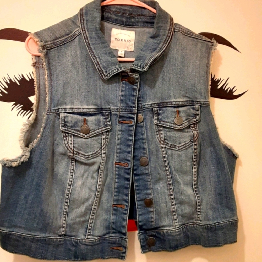 Torrid jean jacket